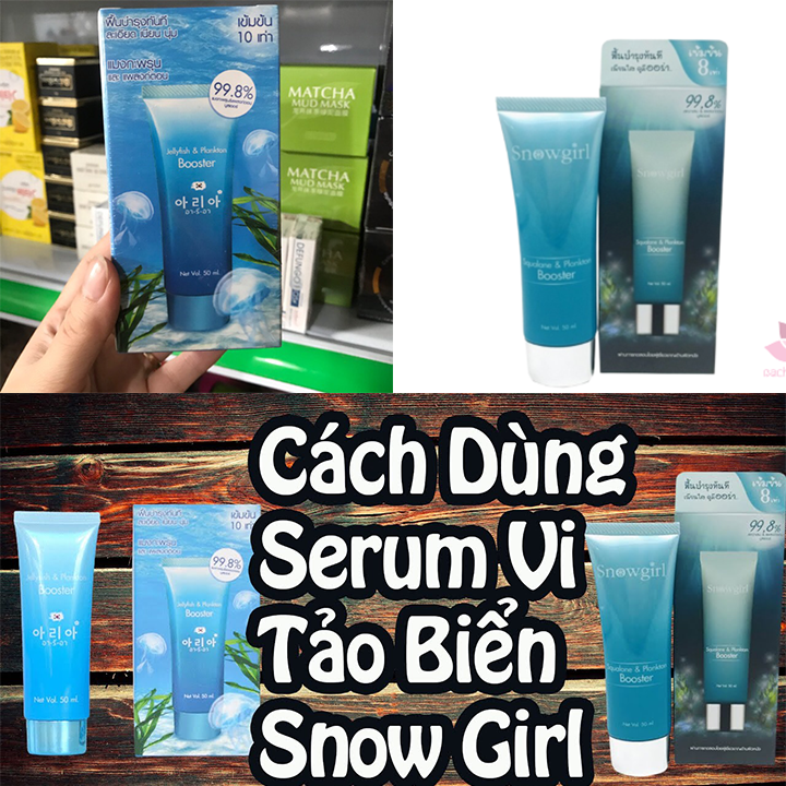 Serum vi tảo biển snow girl thái lan