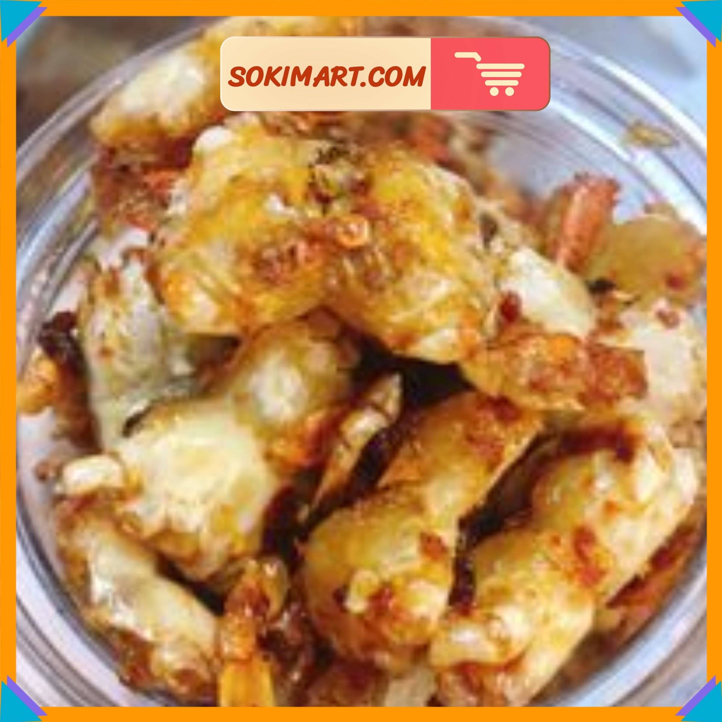 Ghẹ sữa rim tỏi - 250g