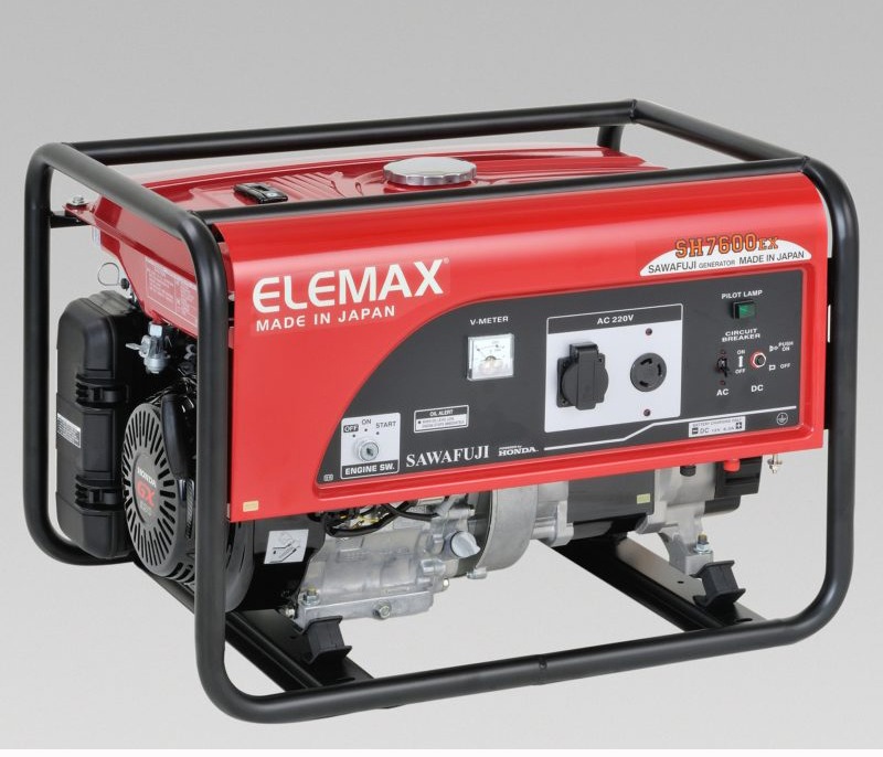 Máy Phát Điện Chạy Xăng 6.5KVA Elemax SH7600EXS