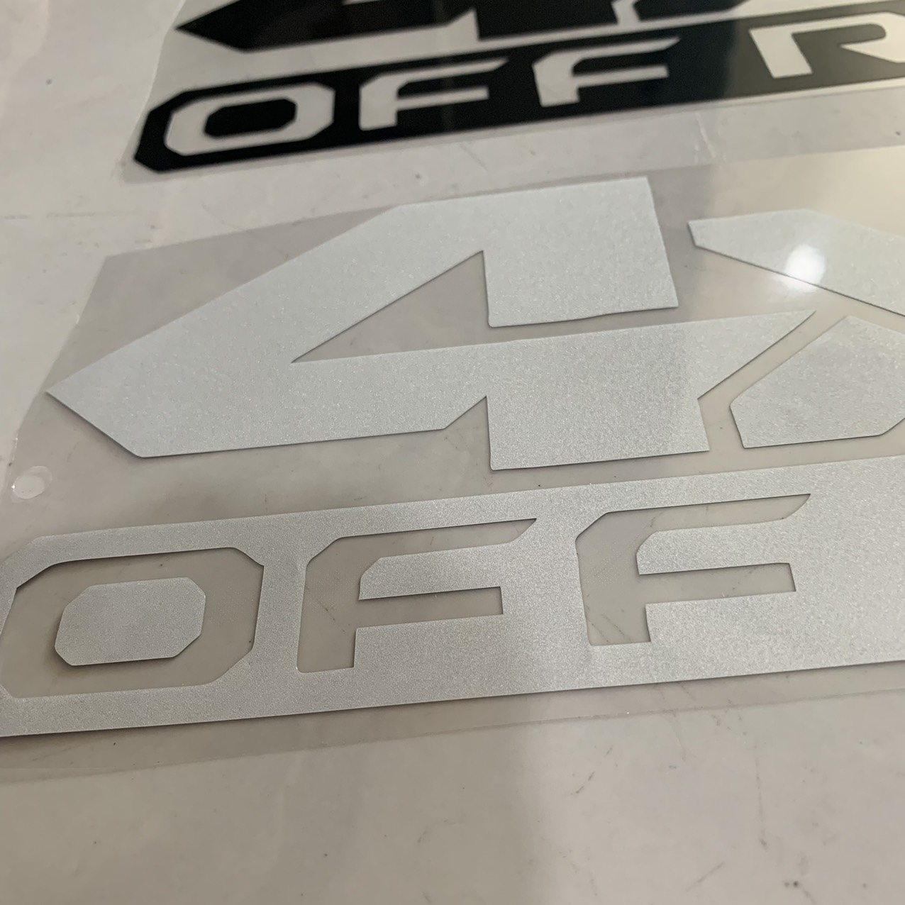2 Tem decal 4x4 OFF ROAD kiểu dáng thể thao TEM PHAN QUANG
