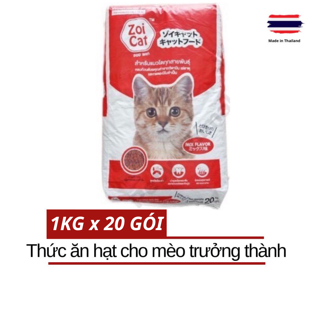 Thức ăn hạt zoi cat cho mèo lớn -