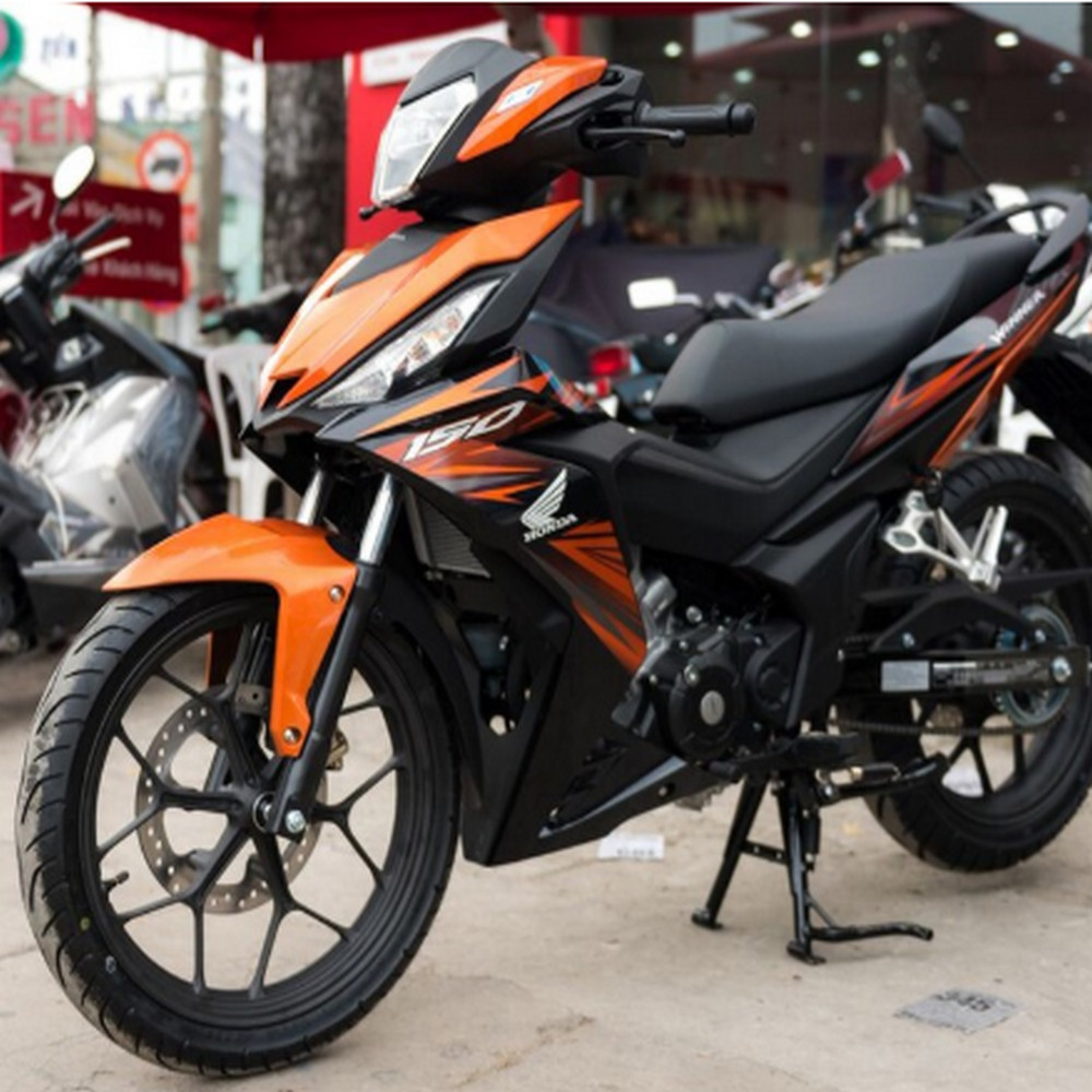 [CHUYÊN TEM] TEM DÁN XE WINNER 150 3 LỚP CAO CẤP NHƯ ZIN (MÀU CAM)