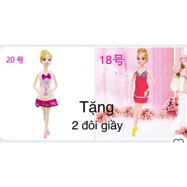 Đầm búp bê 30 cm - bộ 2 cái