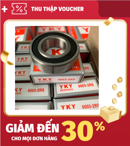 Bạc đạn 6003 - 2rs  Vòng bi 6003 - 2rs