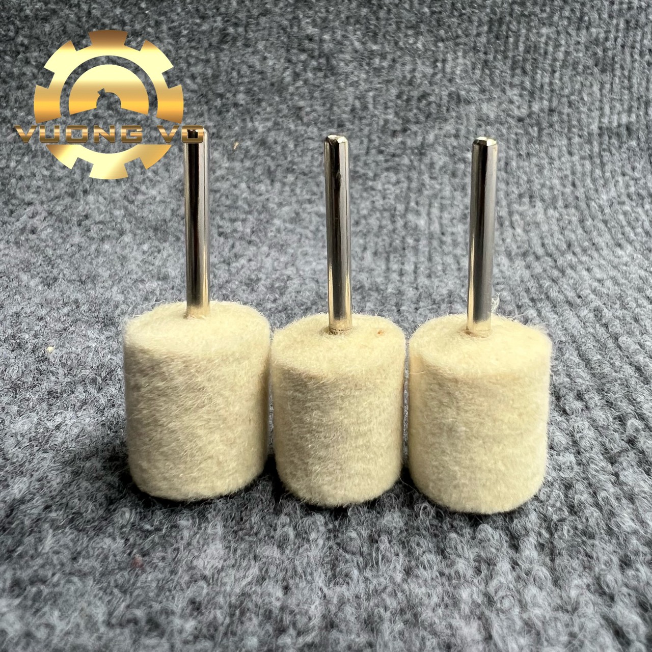 Fine wool felt-polished felt head 10x17x3mm