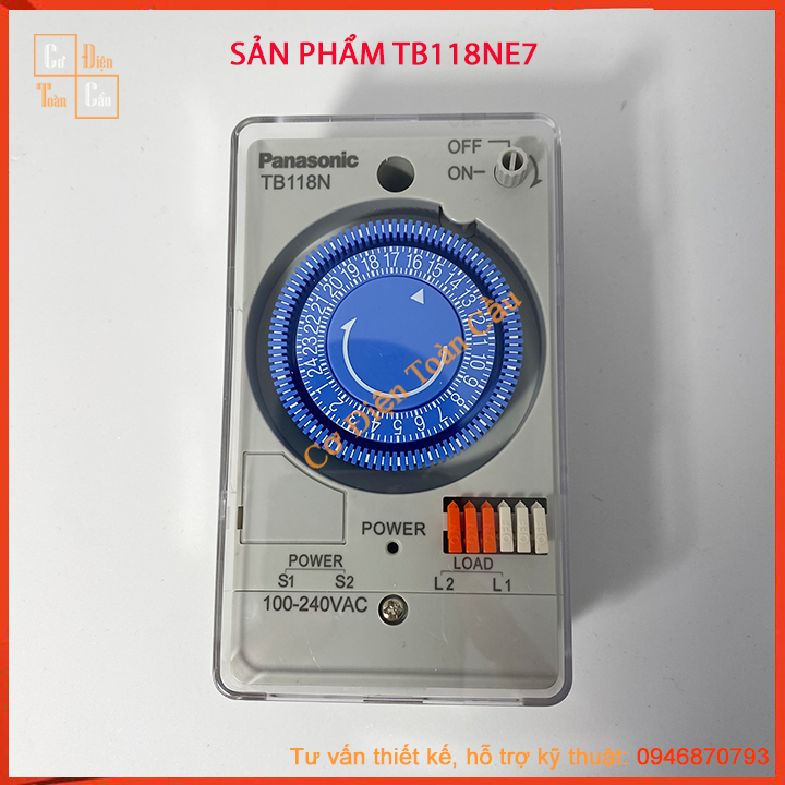 Rơ le (Relay) thời gian thực ( Timer ) Panasonic TB118N