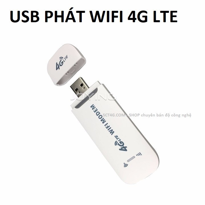 USB wifi 4G LTE Dongle . Cục phát wifi dcom từ sim 4G đa mạng tốc độ cao cho xe hơi, taxi.. usb 4g phát wifi giá rẻ