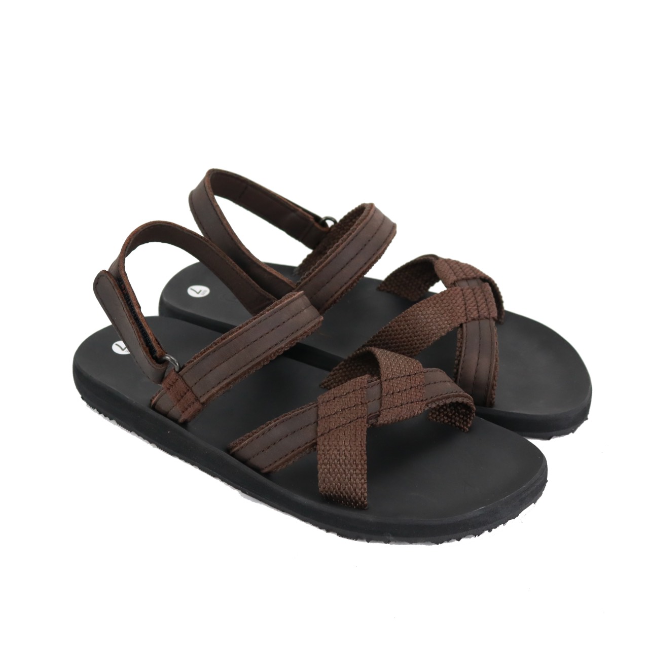 Giày sandal Giavy nữ - SN033 Nâu