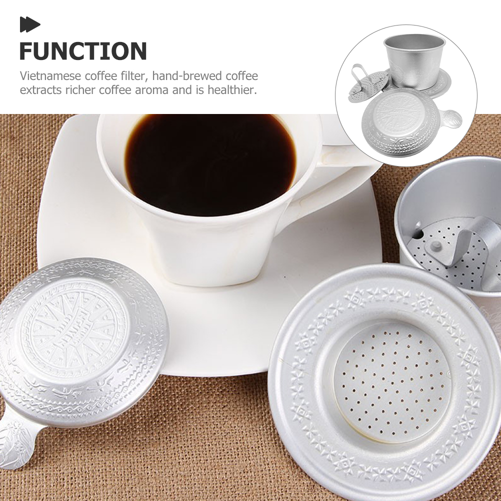 LEDMOMO Coffee Pot Machine Travel Pour over Dripper Lover Gift Set Portable Filter Maker