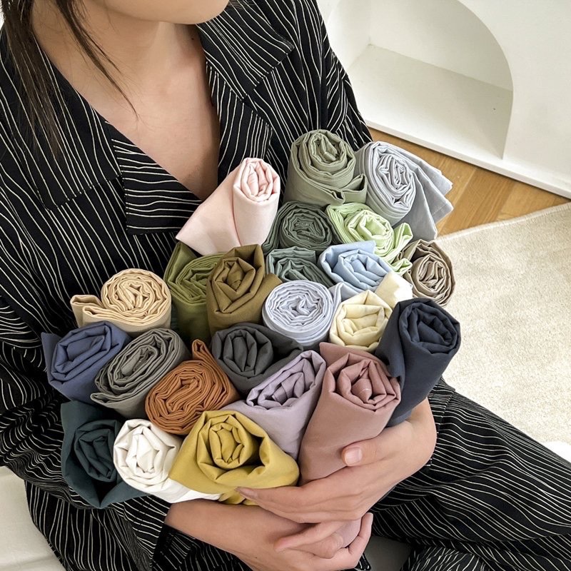 Vỏ gối nằm cotton tici kích thước 45x65cm