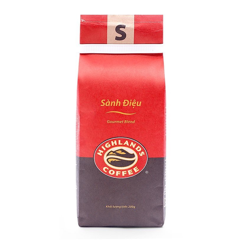 [HCM]Cà Phê Rang Xay Sành Điệu Highlands Coffee Gói 200g