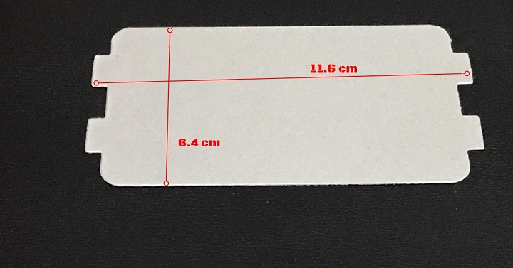 Tấm chắn sóng zin 11.6 cm x 6.4 cm