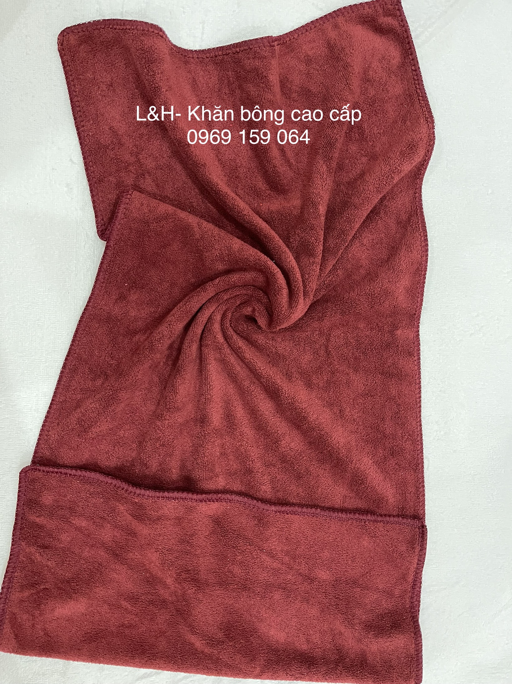 10 Khăn nail, khăn lau mặt, KT 30 x 50 cm