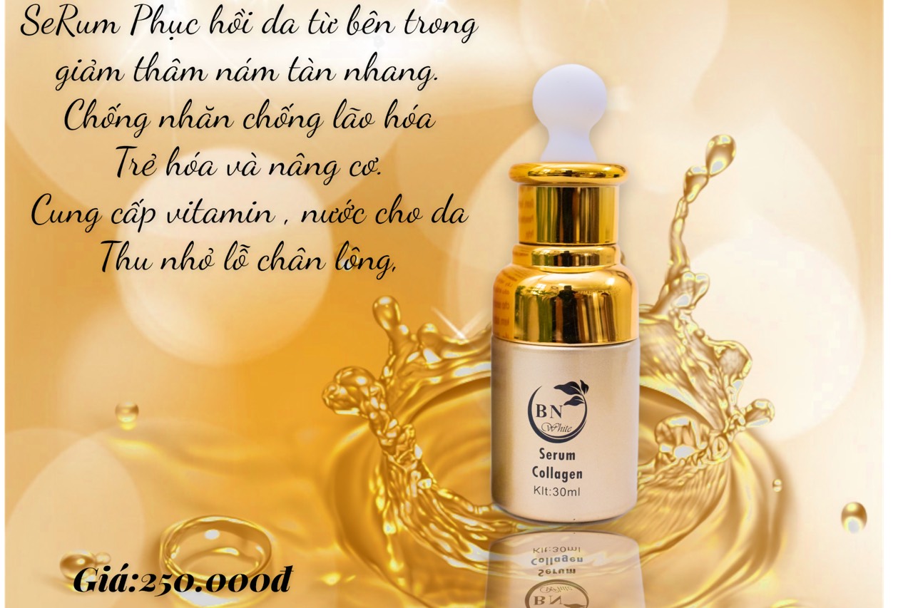 [CHÍNH HÃNG]⚡ Serum Collagen BN White Dưỡng Trắng Da, Mờ Nám [Ảnh Thật]
