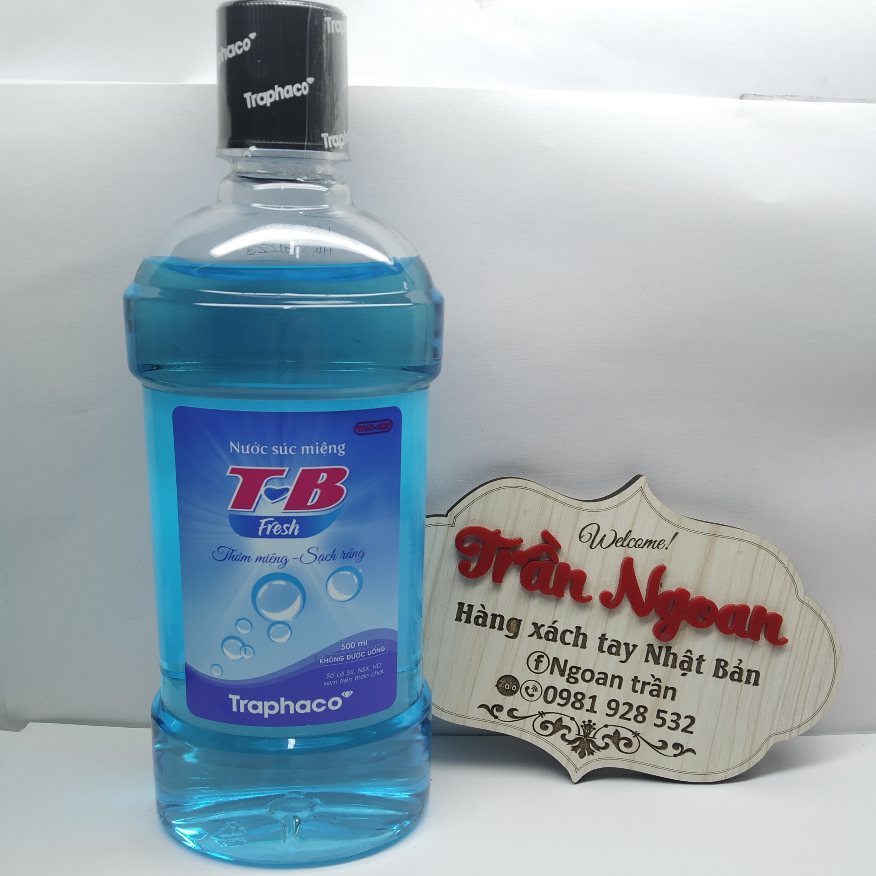 Nước Súc Miệng T-B Traphaco - Chai 500ml