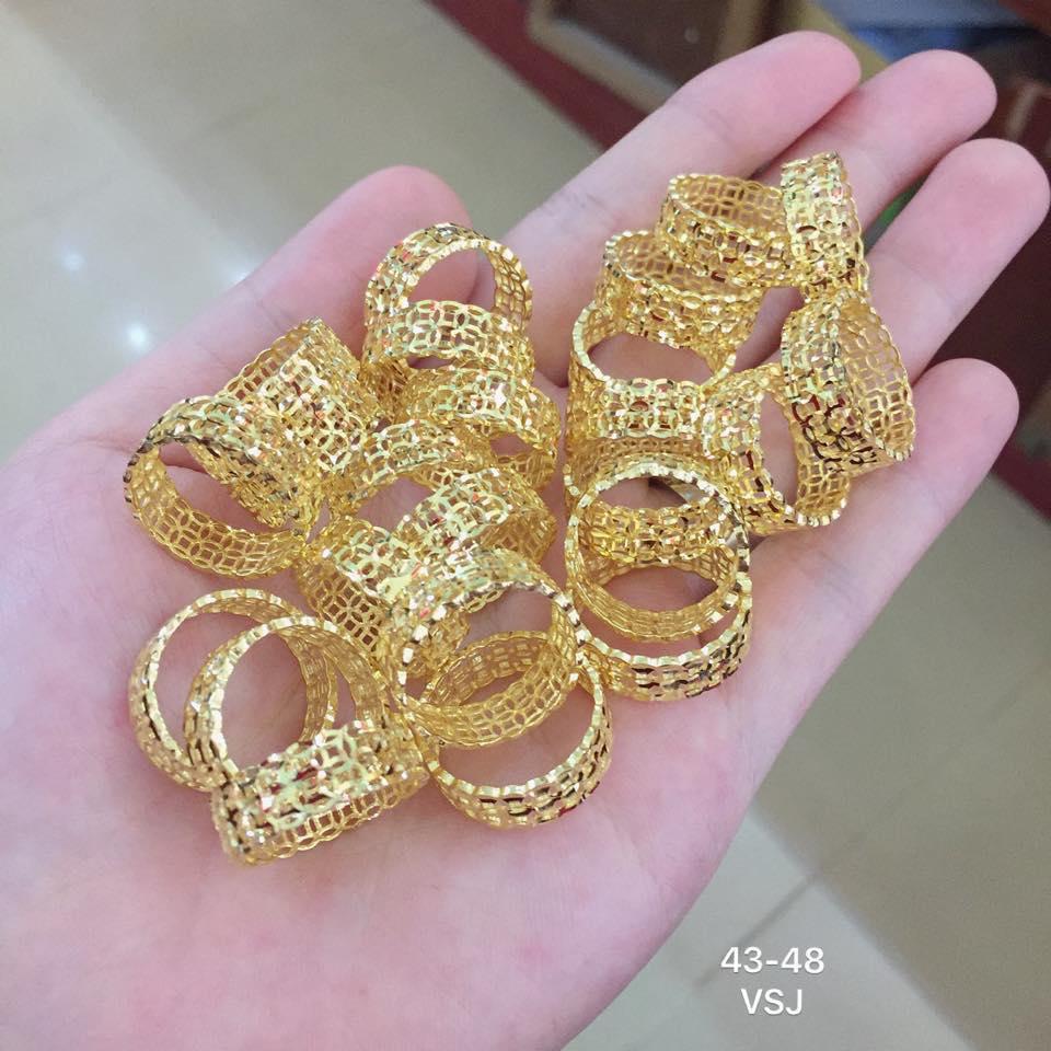 Nhẫn kim tiền vàng 10k