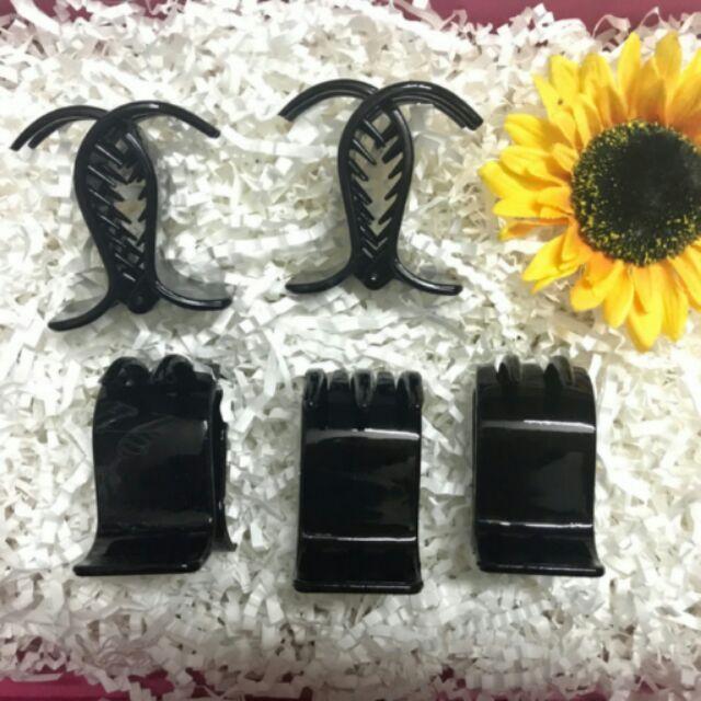 Set 12 kẹp càng cua 5 răng (Đen)