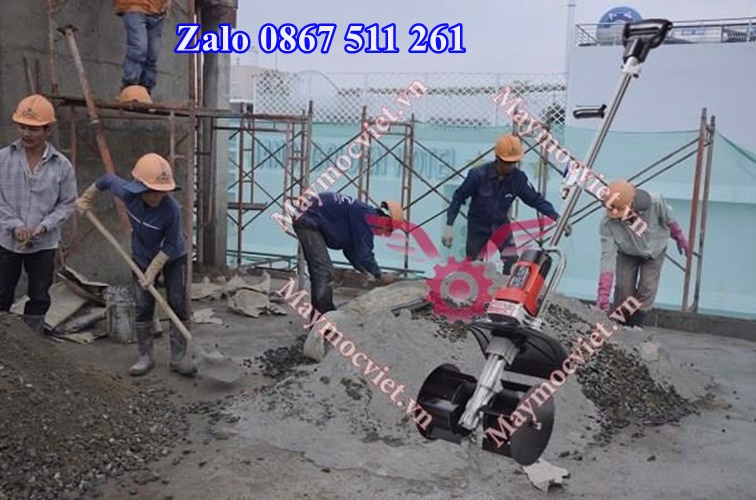 Máy trộn vữa cầm tay chạy điện 2800W