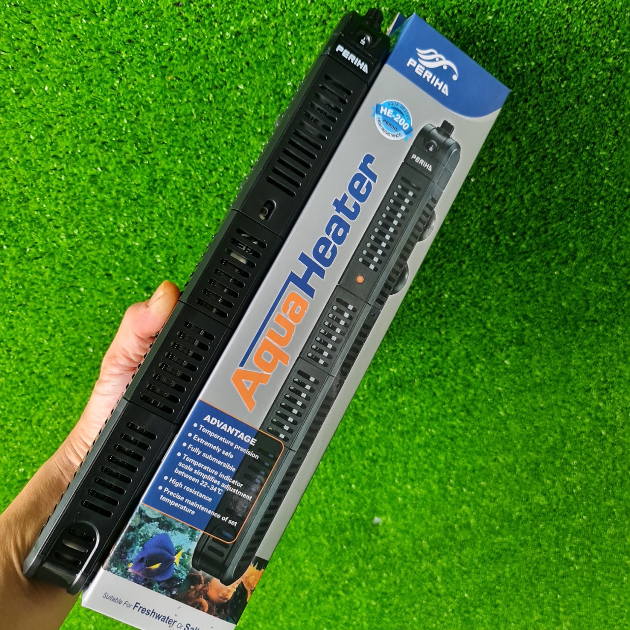 Sưởi Periha HE-200W ,HE-300W ,Sưởi Ấm Hồ Cá Cảnh