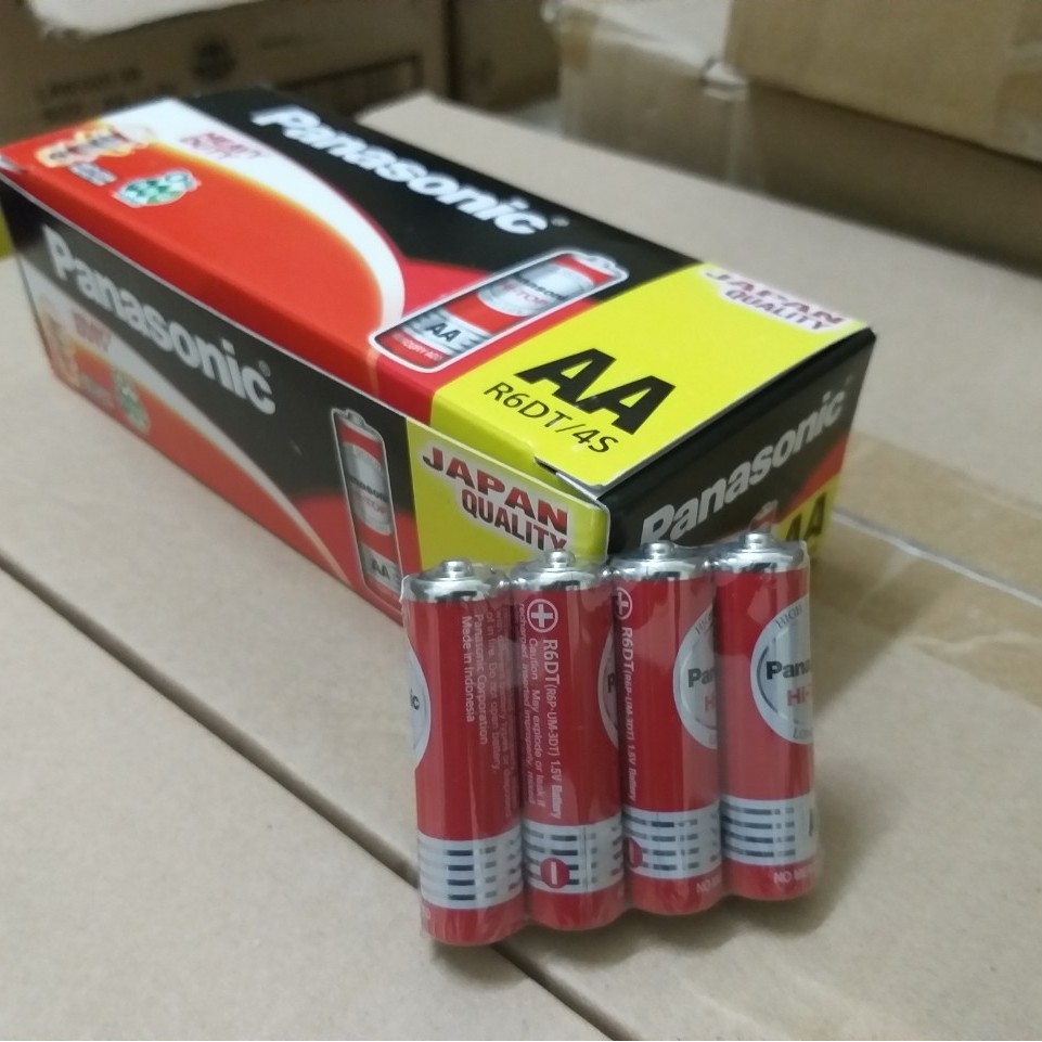 PIN AA PANASONIC 1.5V , PIN TIỂU ĐỎ