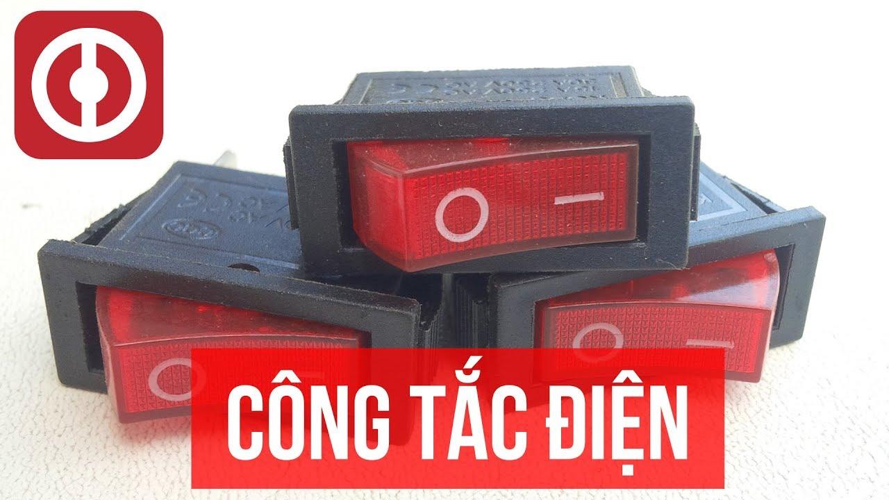 Công tắc nguồn kcd3 15a-220v