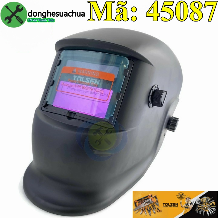 Mặt nạ hàn tự động tolsen 45087