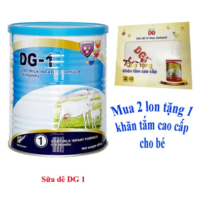Sữa Dê DG 1 Goat Milk Infant Formula 400G (0-6 tháng)