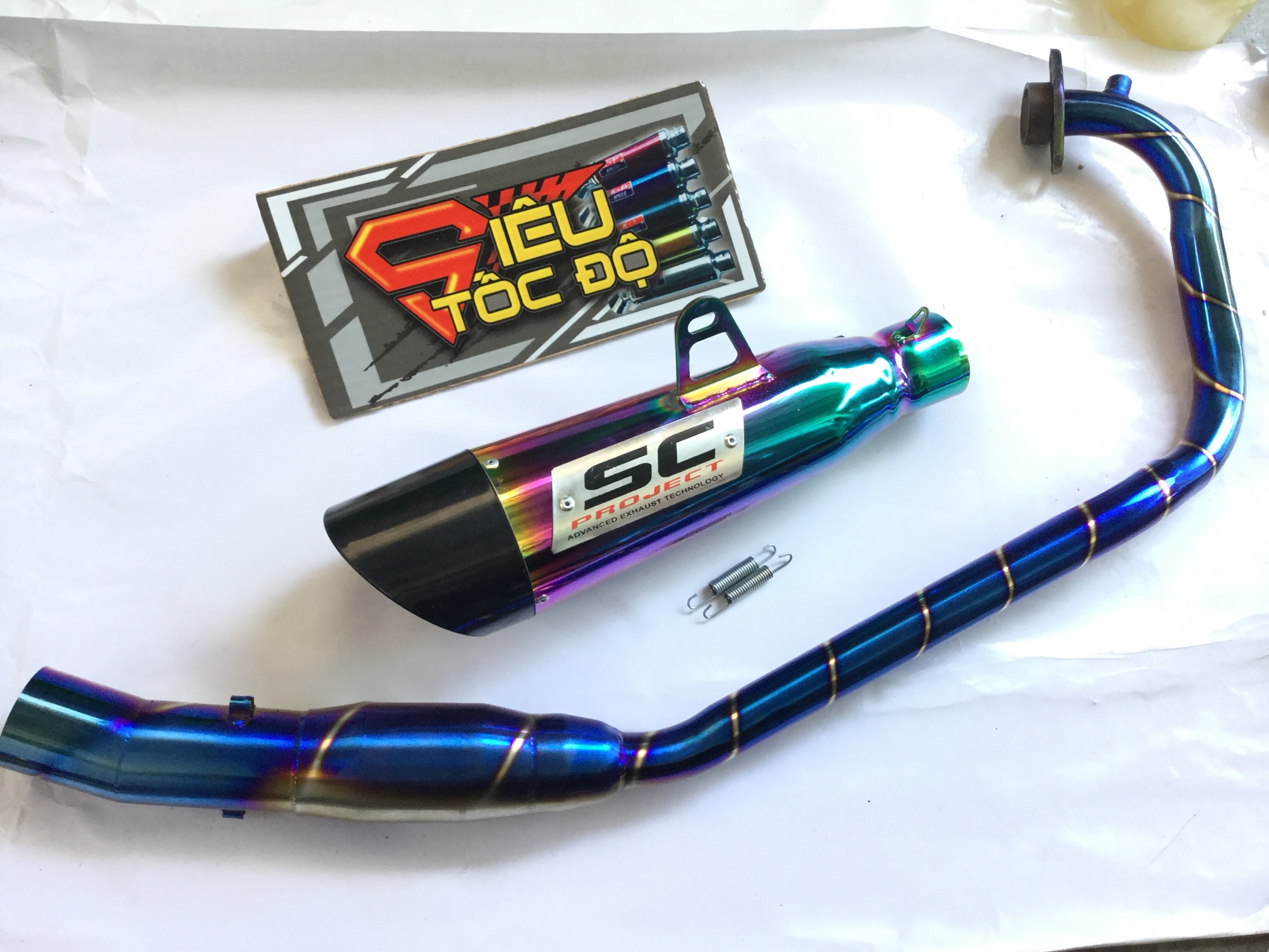 Pô sc xéo titan cổ bầu hơi titan Exciter, Winner, Raider , tfx, r15,  Sản Phẩm Chất Lượng, Gian Hàng Uy Tín, Giá Cả Cực Tốt, Mua Ngay.