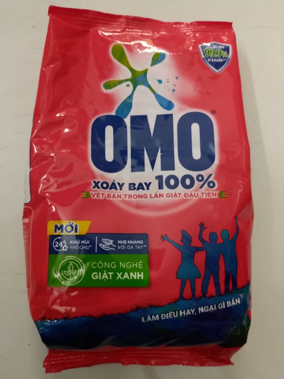 Combo 2 bịch bột giặt OMO 350g