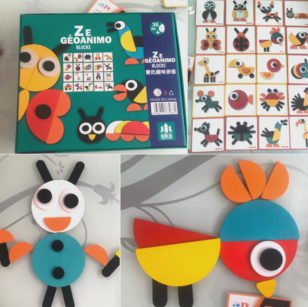 [HCM]Bộ đồ chơi ghép hình gỗ Montessori 29 mảnh sáng tạo | Đồ chơi xếp hình con vật bằng gỗ ngộ nghĩnh | Trò chơi ghép hình sáng tạo cùng 29 chi tiết gỗ