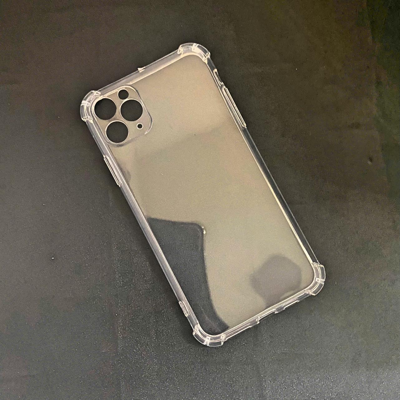 Ốp lưng iPhone 11 Pro Max dẻo Trong suốt Chống sốc