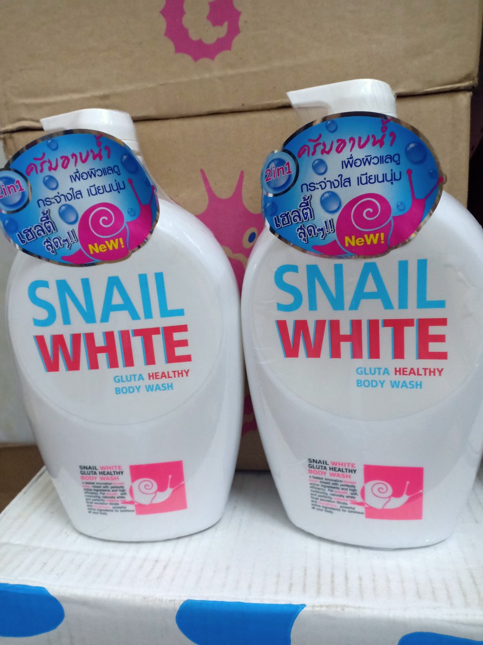 [HCM]SỮA TẮM SNAIL WHITE