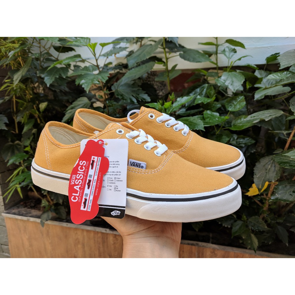 [GIẢM GIÁ GỐC + FULL BOX] Giày VANS Classic Vàng  [HOT]