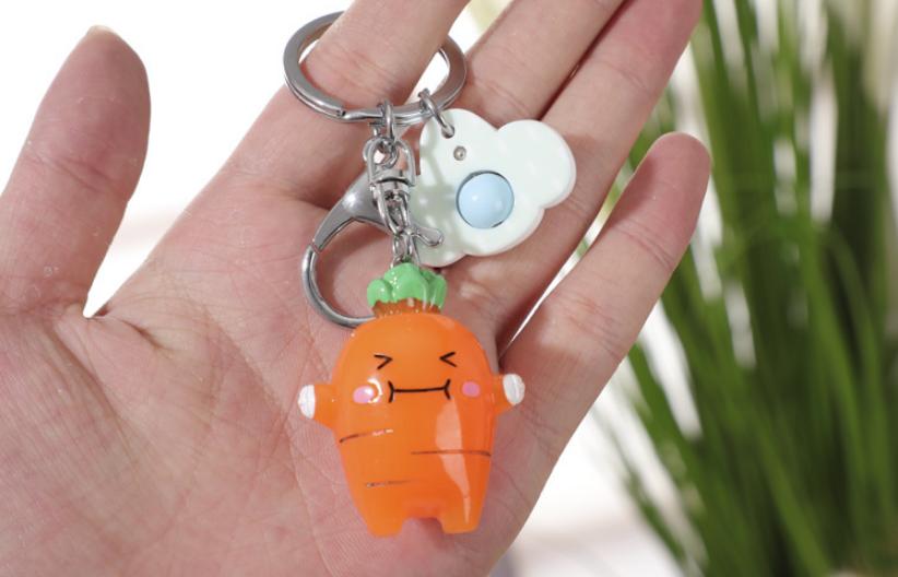 Móc khóa trái cây Acrylic dễ thương