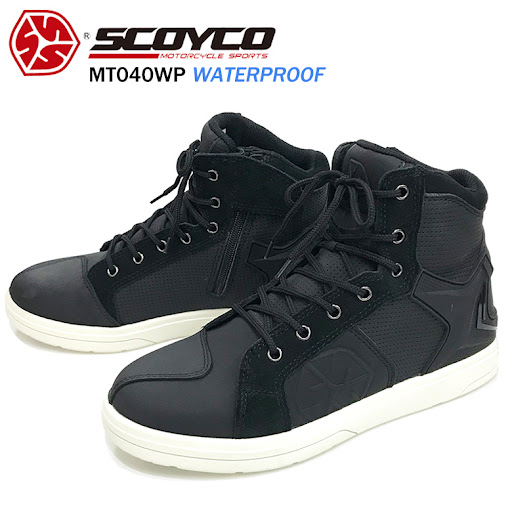 Giày bảo hộ mô tô chống nước Scoyco MT040WP