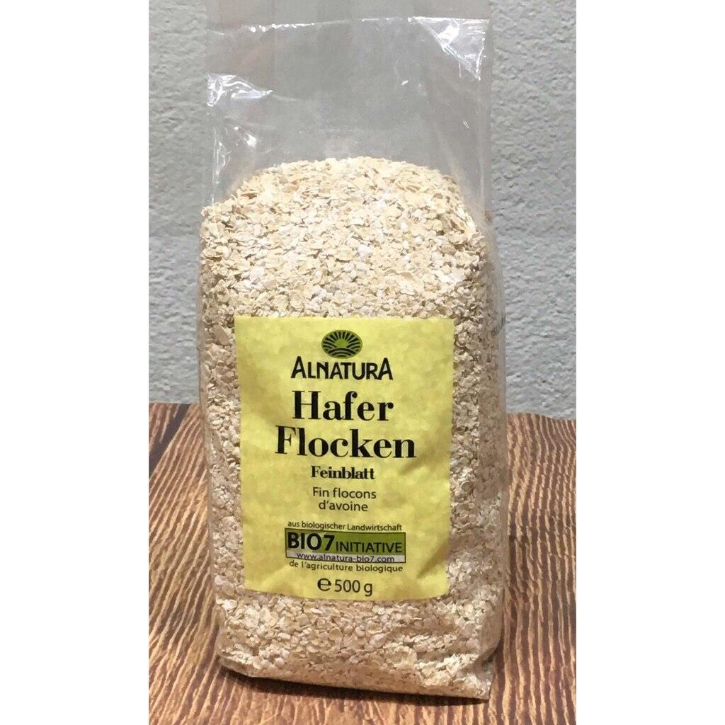 yến mạch hafer flocken cán vỡ túi 500gr
