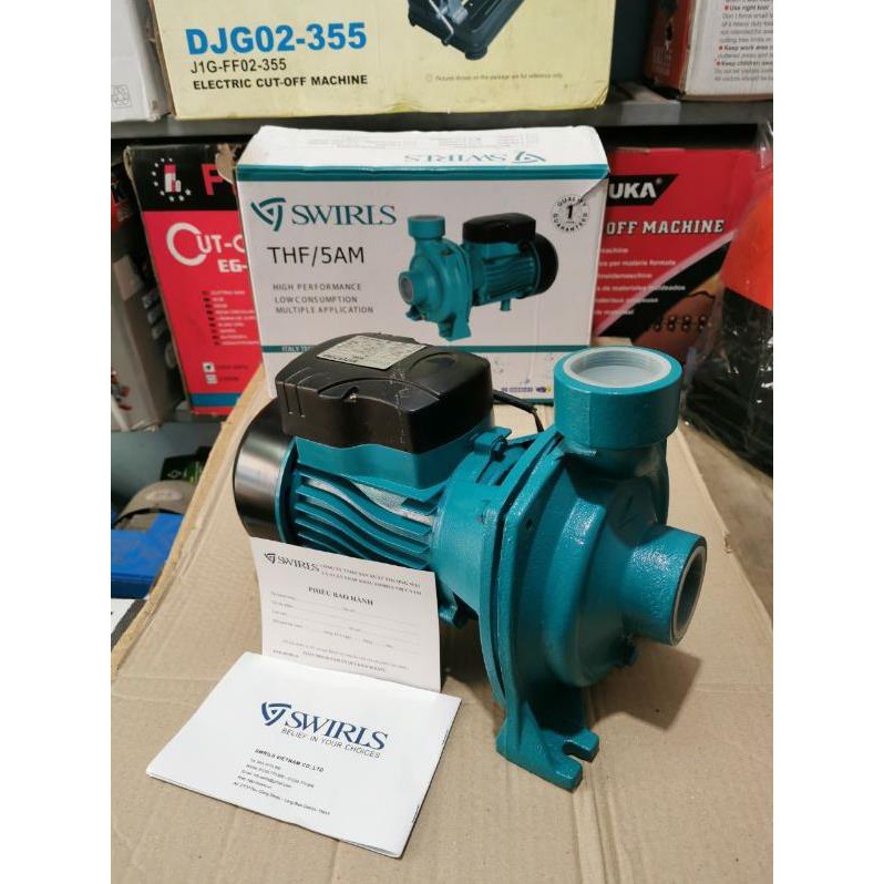 MÁY BƠM LƯU LƯỢNG 2HP (1,5kw) SWIRLS THF/5AM