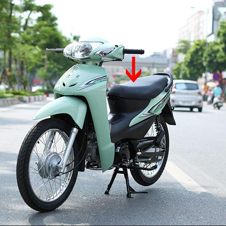 Vỏ bọc yên xe máy đa năng màu Đen gắn xe số