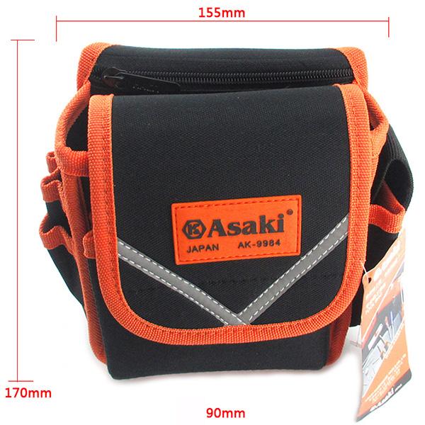Túi đeo thắt lưng đựng đồ nghề Asaki AK-9984