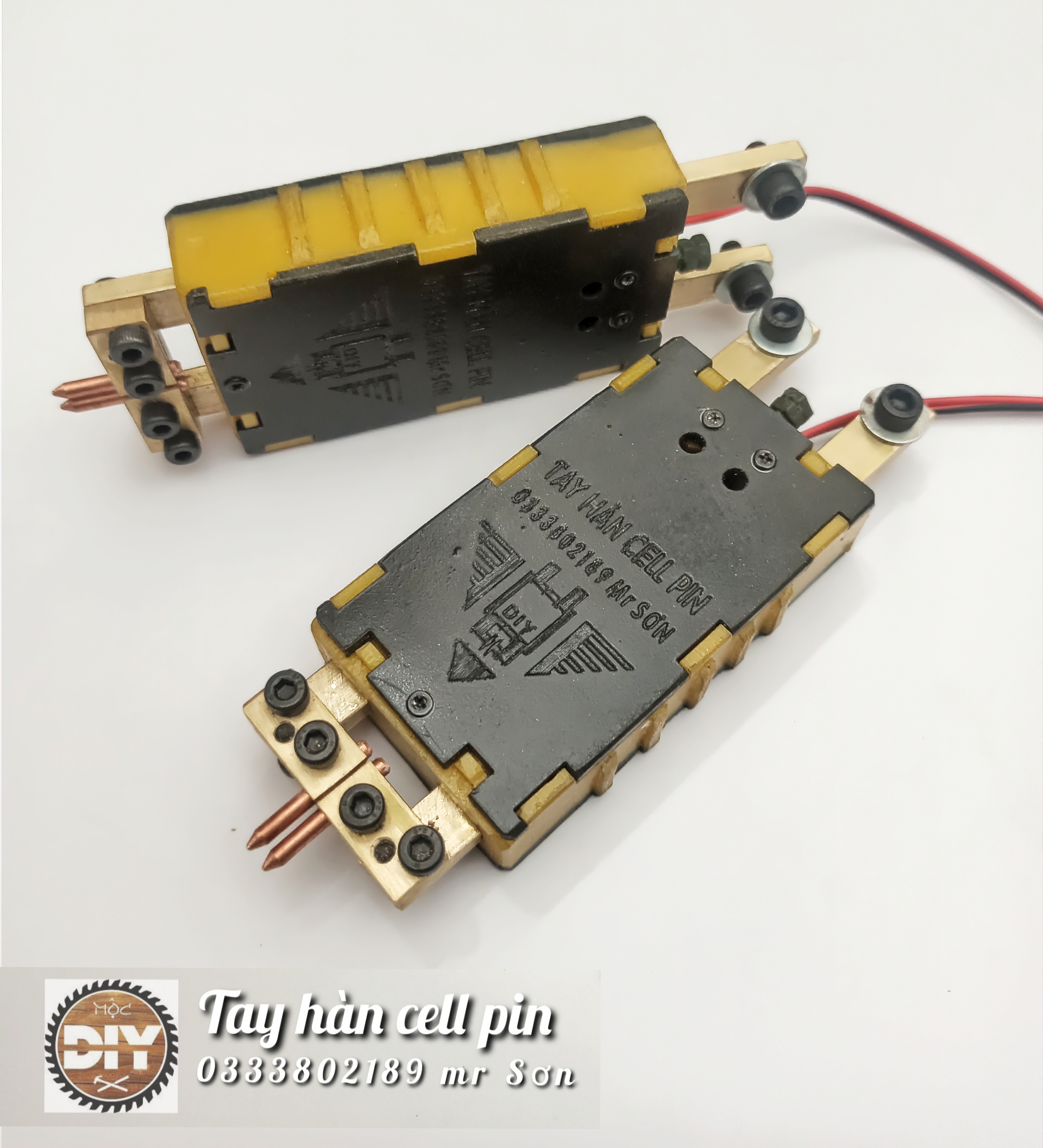 Battery Cell Welding Hand Tool with Force Scale [Moc DIY]