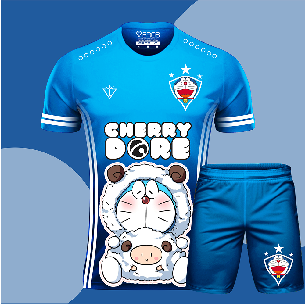 Đồ bóng đá, Áo đá banh Doraemon