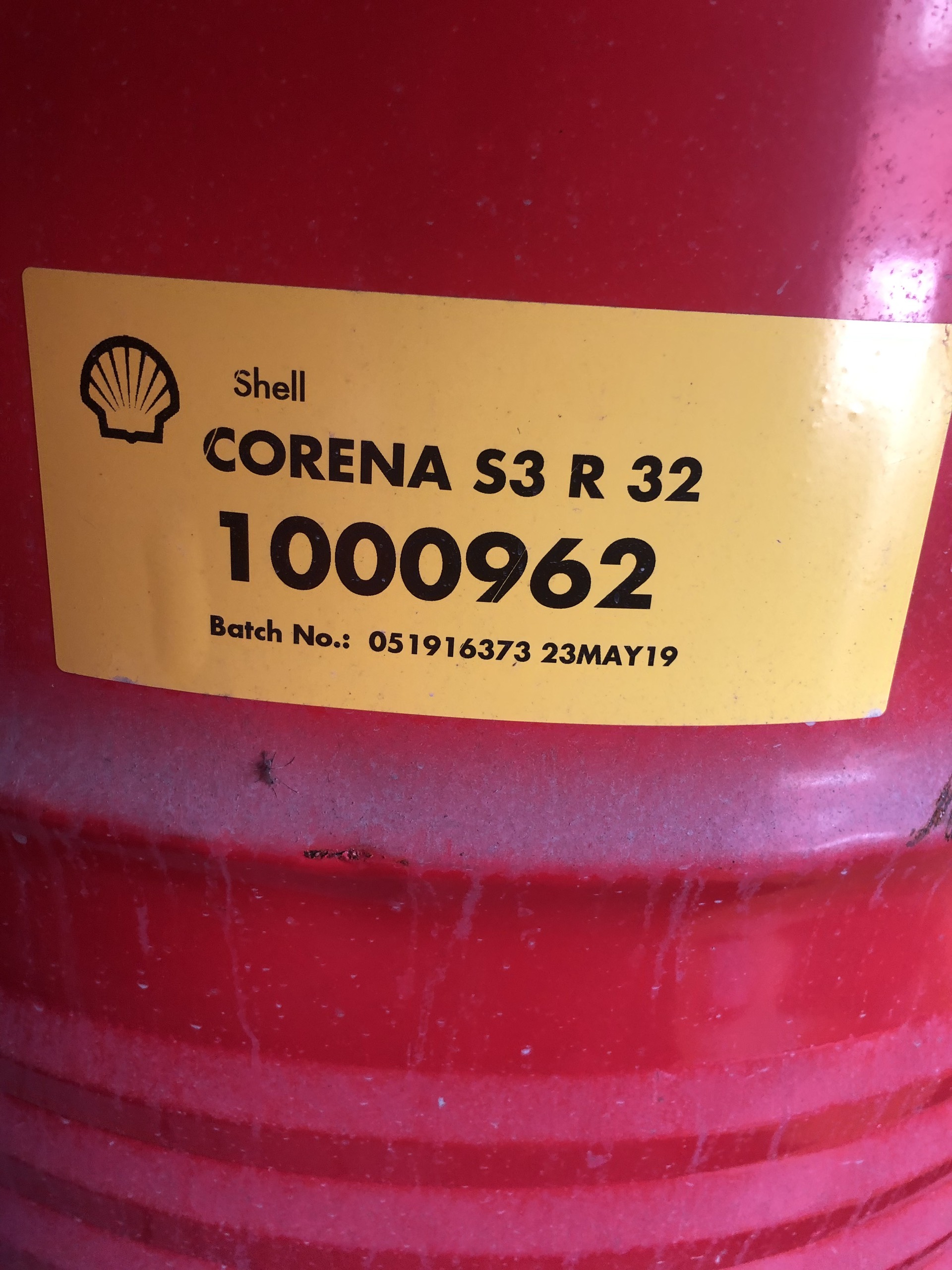 Dầu nén khí trục vít Shell Corena S3 R32