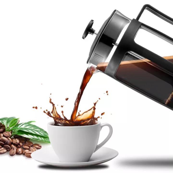 Romoss Bình pha cafe ấm trà Pha trà chuẩn kiểu Pháp Bình cafe,Bình Pha Cafe Kiểu Pháp 350ml/ 600ml - Bình pha cà phê french press - Dùng để pha trà hay cà phê theo phương pháp French press ép cà phê - Thiết kế tinh gọn, hiện đại - Chất liệu cao