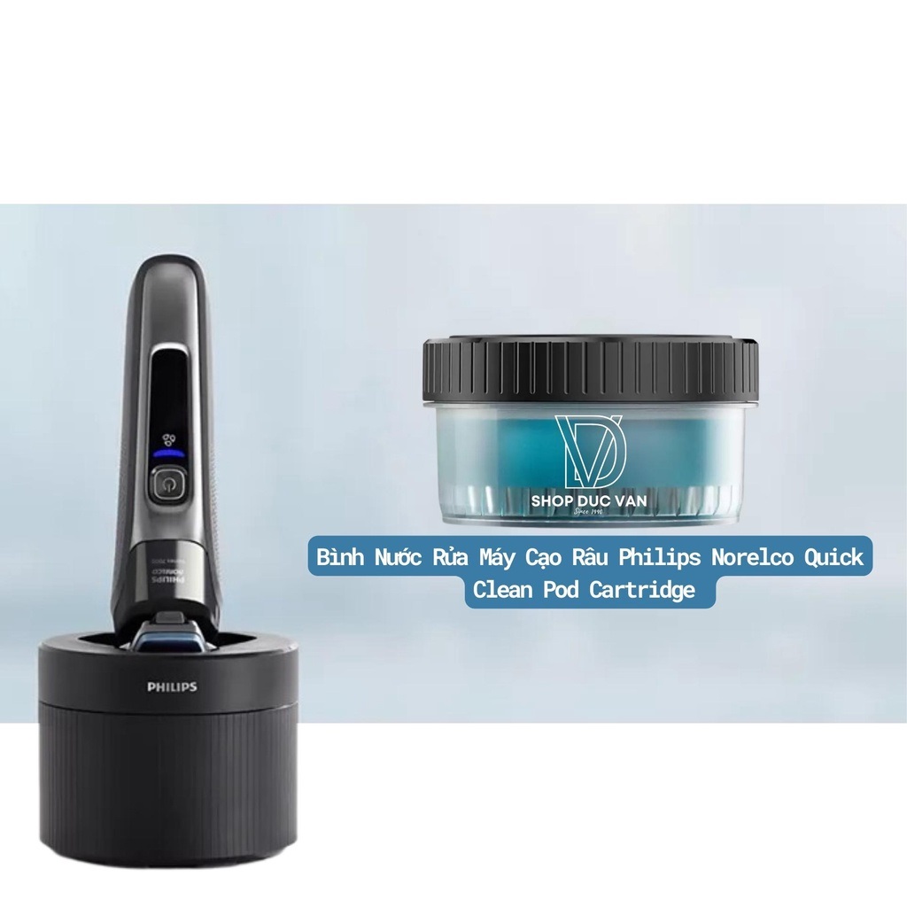 Philips Quick Clean Pod Cartridge, Philips Shaver Cleaner, Capacity 160ml