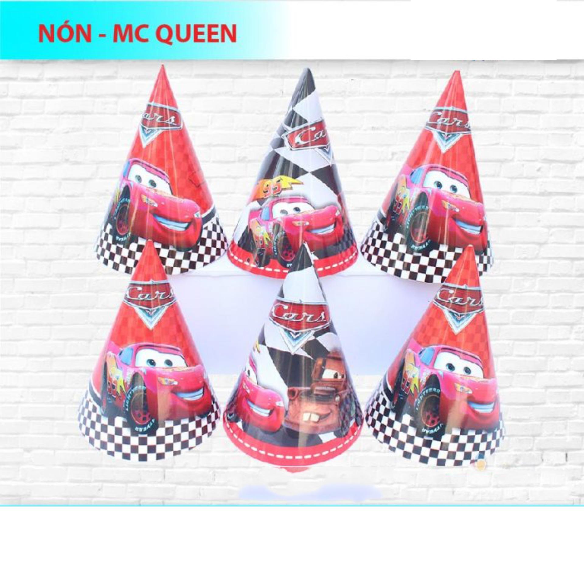set 6 mũ sinh nhật giấy- Nón Sinh Nhật giá rẻ