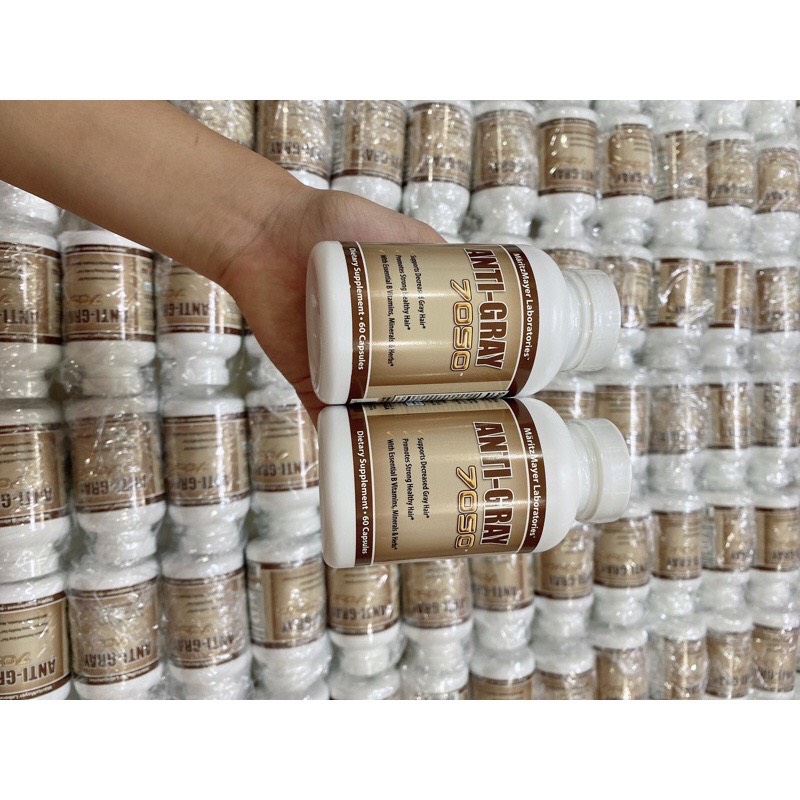 Viên uống hỗ trợ giảm bạc tóc AntiGrey