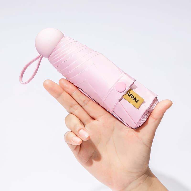 Ô dù mini gấp gọn có hộp kéo khoá