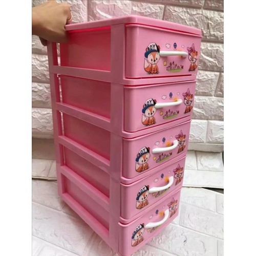 Tủ , hộp nhựa mini 4 ngăn Việt Nhật (26 x 18 x Cao 32cm)