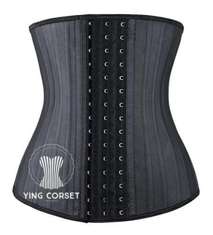 Đai nịt bụng giảm eo LATEX 25 XƯƠNG 29cm Lớp ngoài 100% cao su non mật độ thấp Lớp trong 100% coton giúp thấm mồ hôi cực tốt
