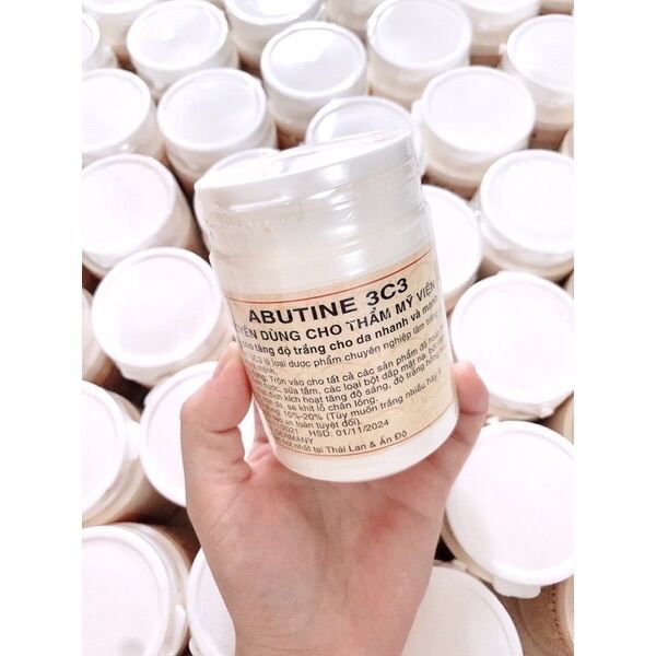Kem dưỡng body kích trắng abutin 3C3(Loại 1 như hình ạ). [HÀNG CHUẨN]